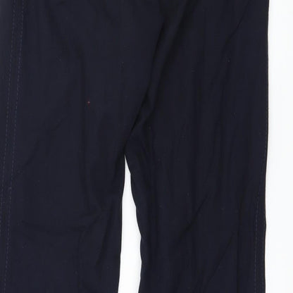 Marks and Spencer Womens Blue   Trousers  Size 8 L30 in