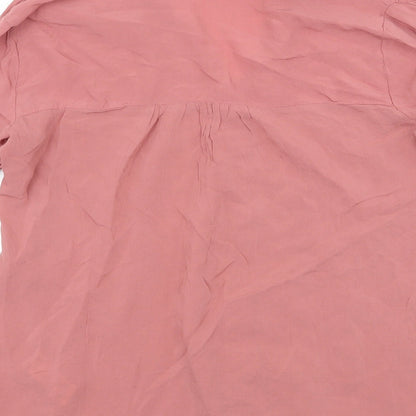 Straivarius Womens Pink   Basic Blouse Size M