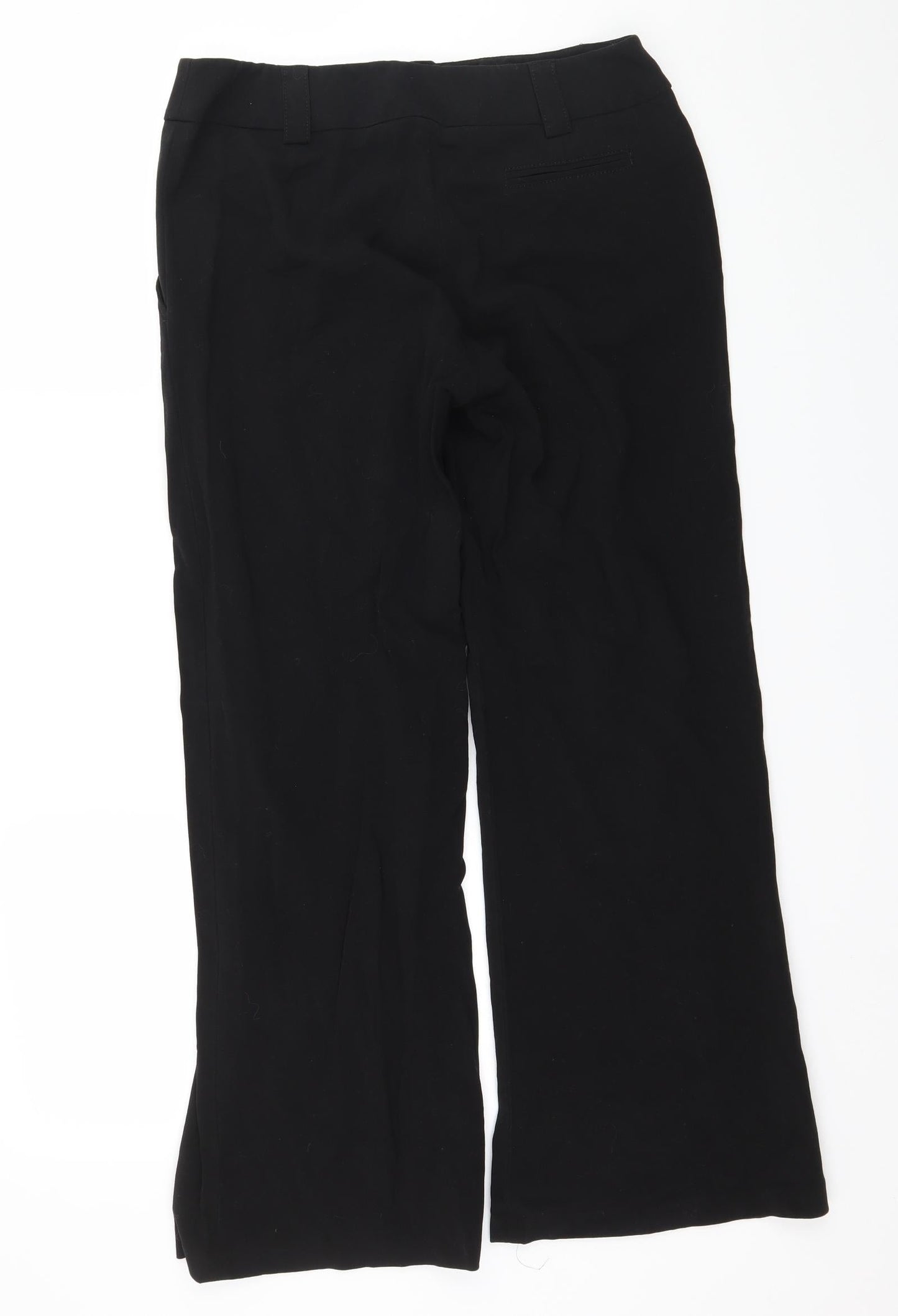 Womens UK Size 12 Dorothy Perkins Regular Fit  Black Trousers