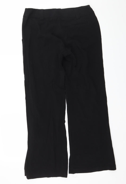 Womens UK Size 12 Dorothy Perkins Regular Fit  Black Trousers