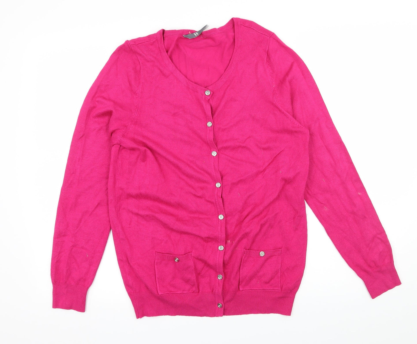 BHS Womens Pink  Knit Pullover Jumper Size 14