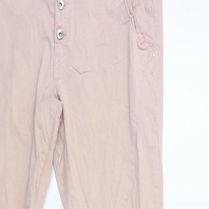 Gina Tricot Womens Pink   Cargo Trousers Size 16 L31 in