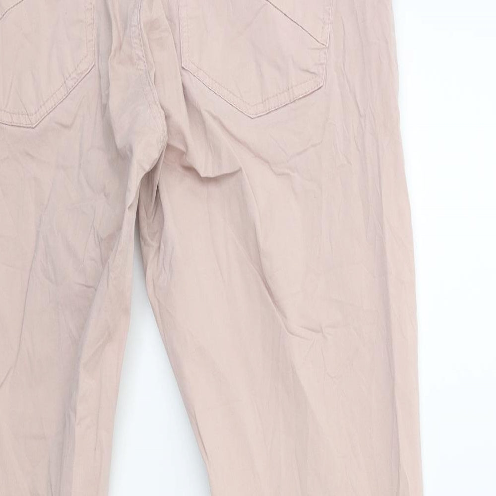 Gina Tricot Womens Pink   Cargo Trousers Size 16 L31 in