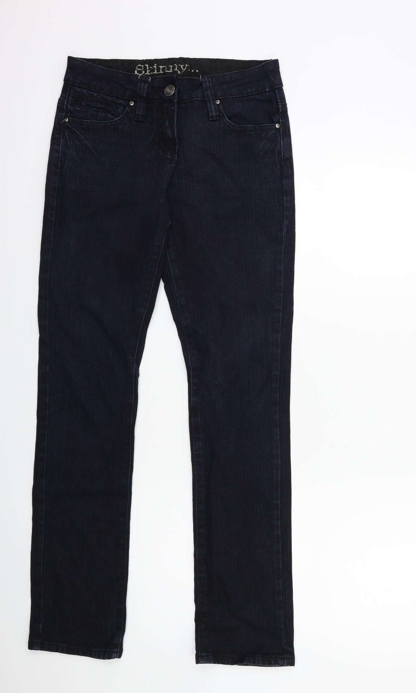 George Womens Blue  Denim Skinny Jeans Size 8 L32 in