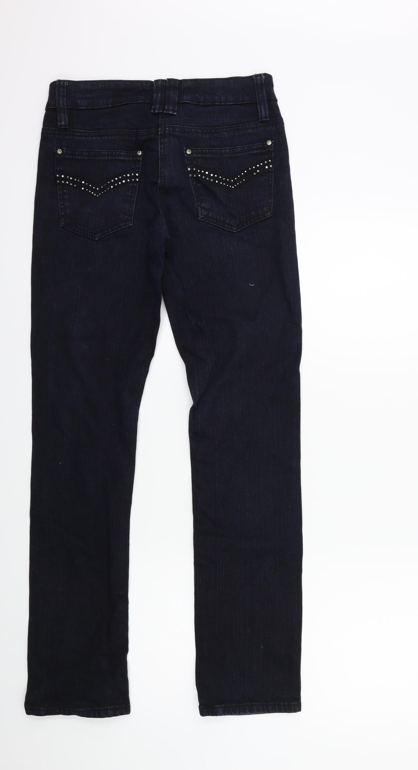 George Womens Blue  Denim Skinny Jeans Size 8 L32 in