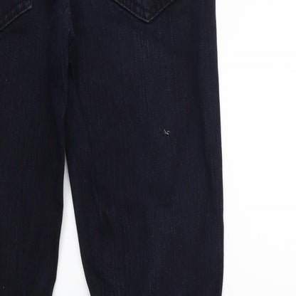 George Womens Blue  Denim Skinny Jeans Size 8 L32 in