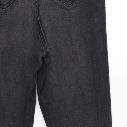 Denim & Co. Womens Grey  Denim Skinny Jeans Size 14 L25 in