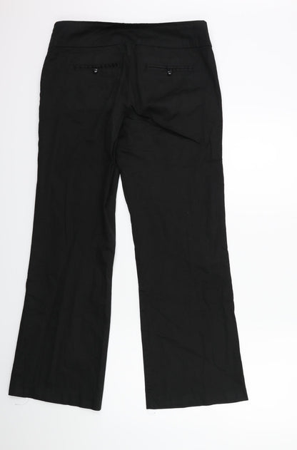 Womens UK Size 10 VERO MODA Regular Fit  Black Trousers