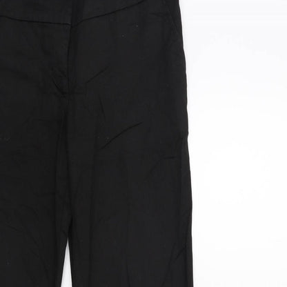 Womens UK Size 10 VERO MODA Regular Fit  Black Trousers