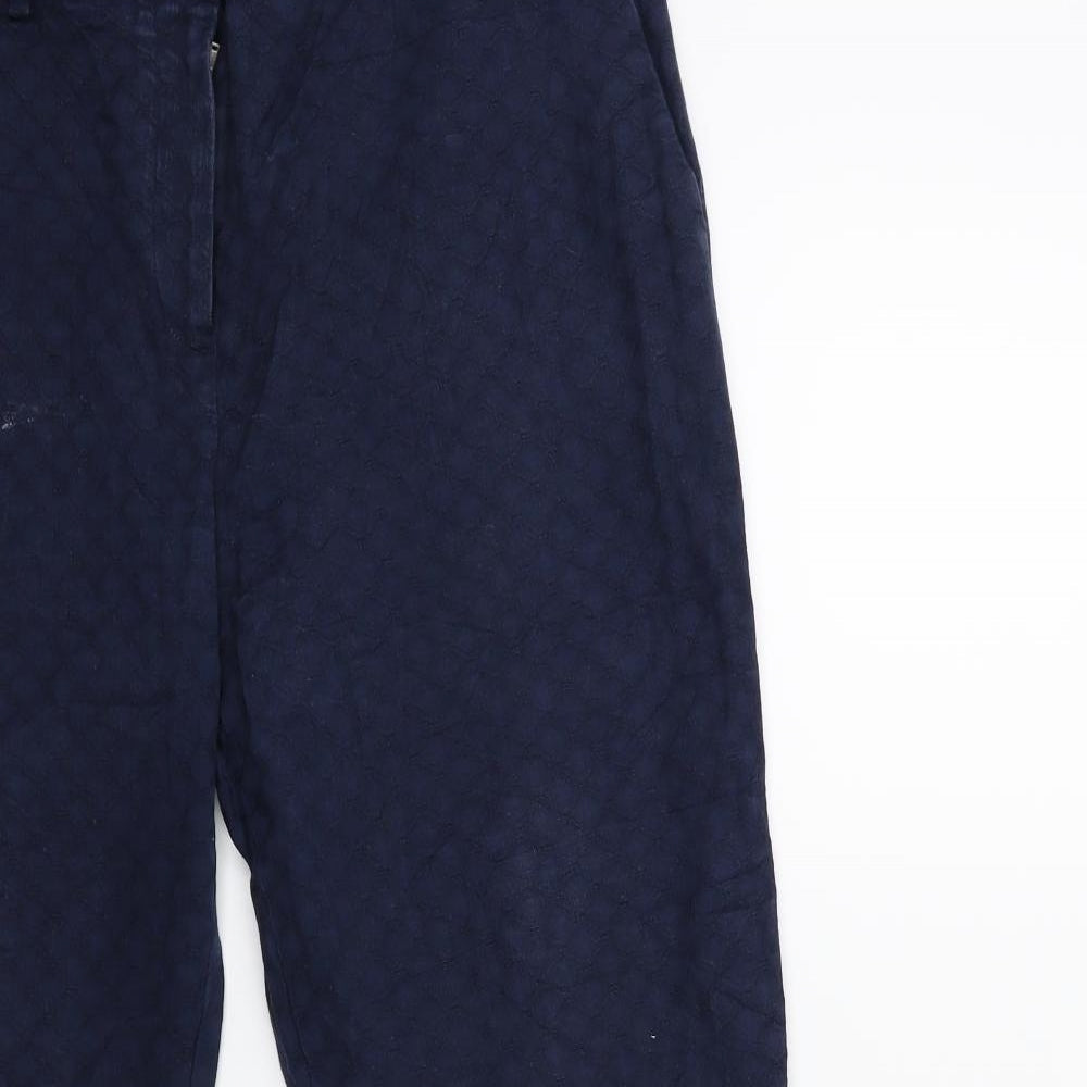 Womens UK Size 10 Gap Regular Fit  Blue Trousers