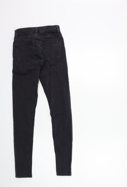 Topshop Womens Blue  Denim Skinny Jeans Size 24 in L32 in