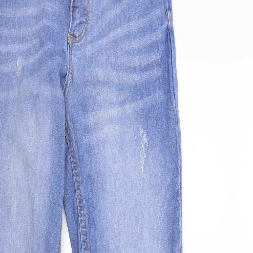 Denim & Co. Womens Blue  Denim Skinny Jeans Size 8 L26 in