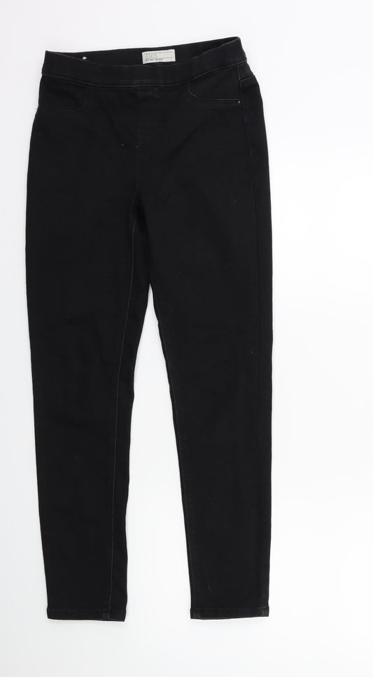 365 Denim Girls Black  Denim Jegging Jeans Size 12-13 Years