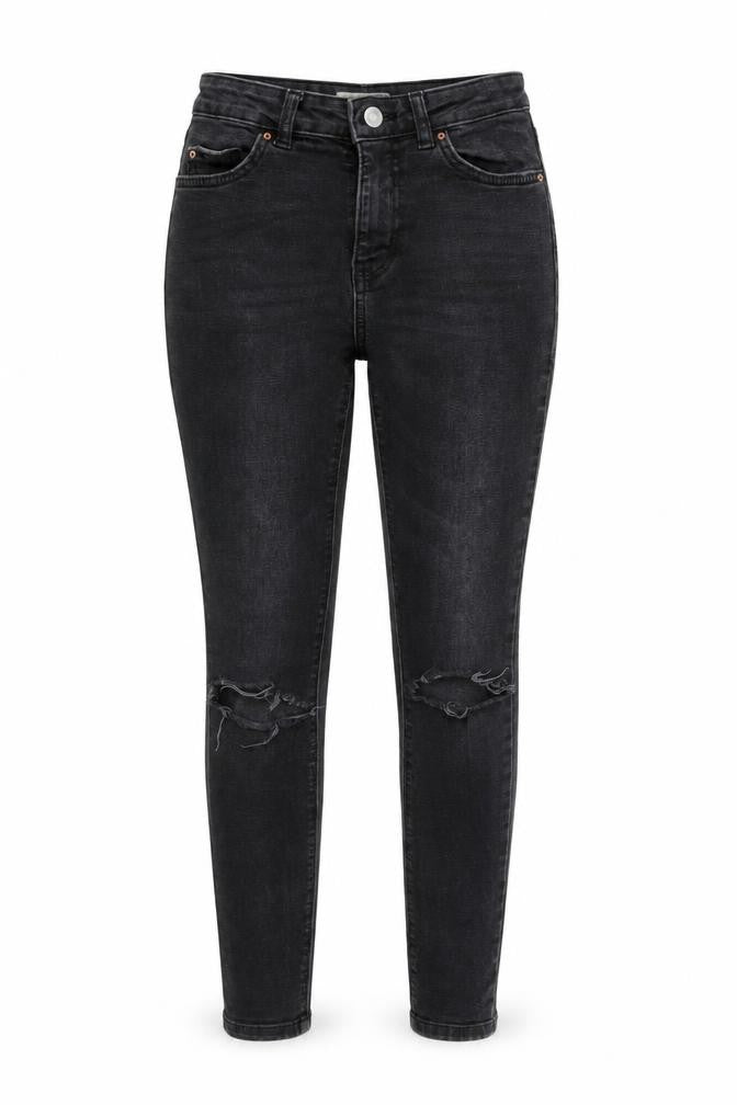 Womens UK Size 6 Denim & Co. Regular Fit Skinny Black Jeans
