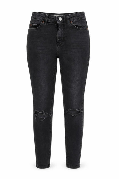 Womens UK Size 6 Denim & Co. Regular Fit Skinny Black Jeans