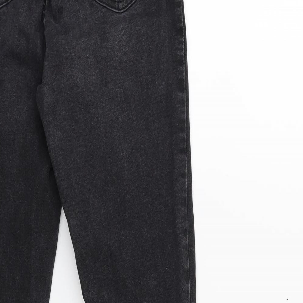 Denim & Co. Womens Black  Denim Skinny Jeans Size 6 L27 in