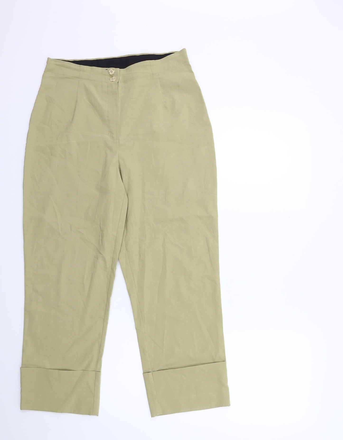 No Problem Womens Beige   Trousers  Size XL L26 in