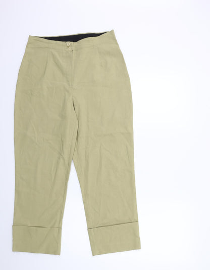 No Problem Womens Beige   Trousers  Size XL L26 in