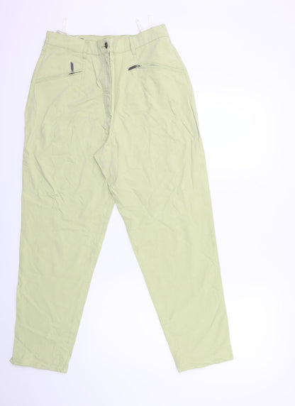 Womens UK Size 16 Zaffiri Regular Fit  Green Trousers