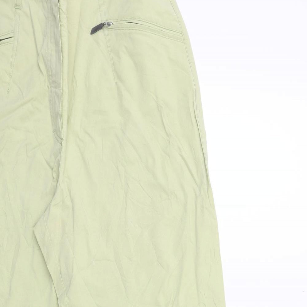 Womens UK Size 16 Zaffiri Regular Fit  Green Trousers