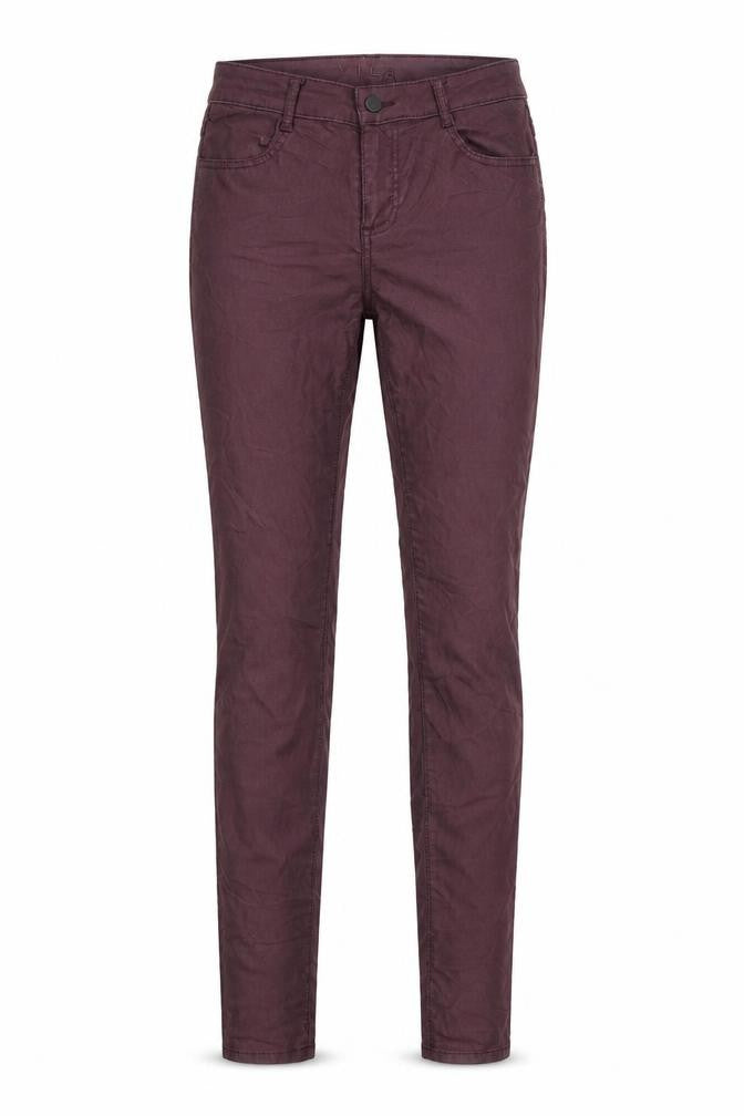 Womens UK Size M villa Regular Fit Skinny Brown Jeans