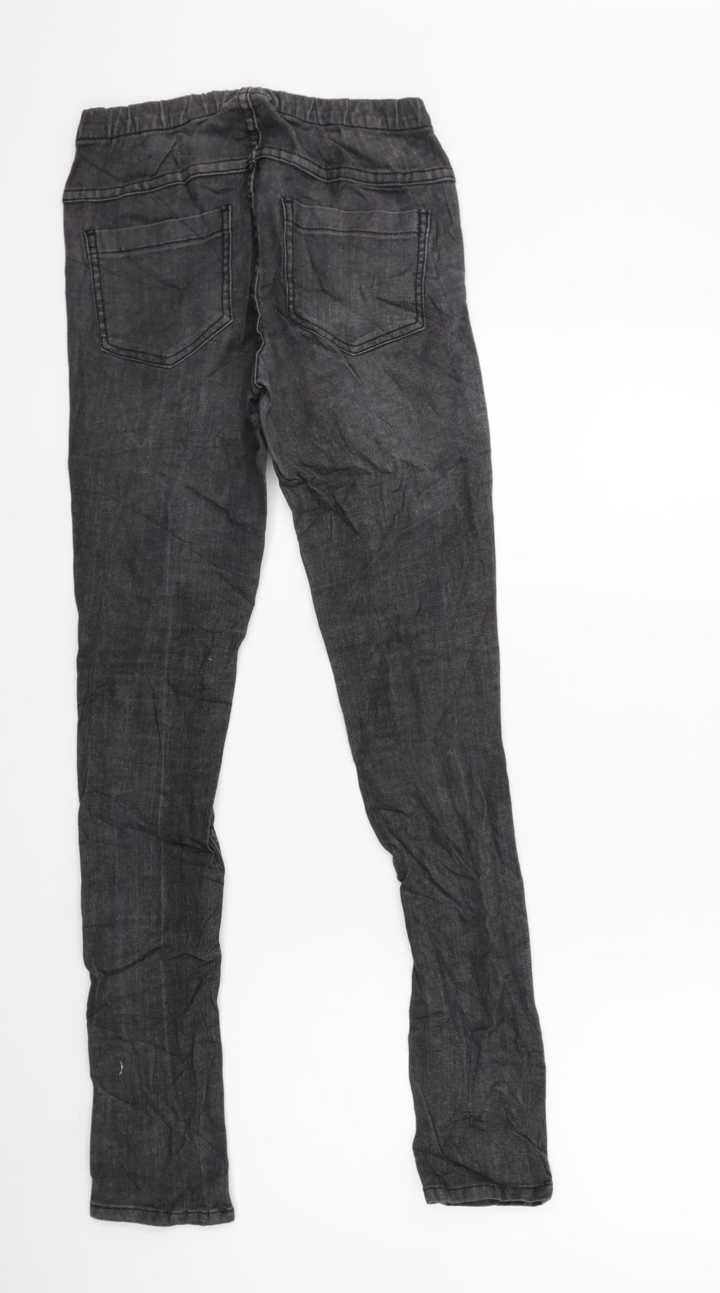 Womens UK Size S Pieces Regular Fit Jegging Black Jeans
