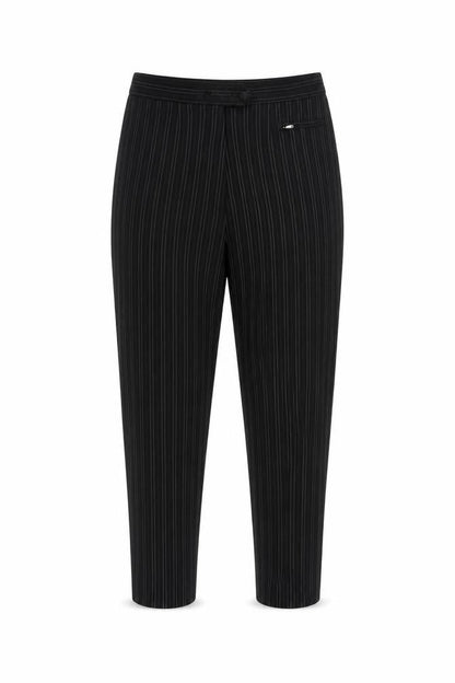 Womens UK Size 16 C&A Regular Fit  Black Trousers