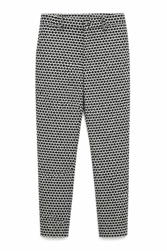Womens UK Size 8 H&M Regular Fit  Black Trousers