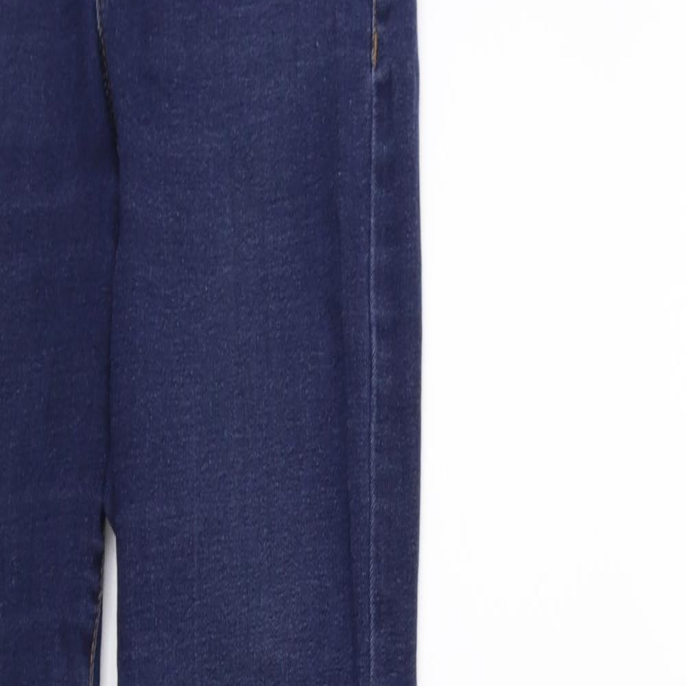 Denim & Co. Womens Blue  Denim Skinny Jeans Size 8 L29 in