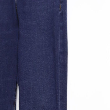 Denim & Co. Womens Blue  Denim Skinny Jeans Size 8 L29 in