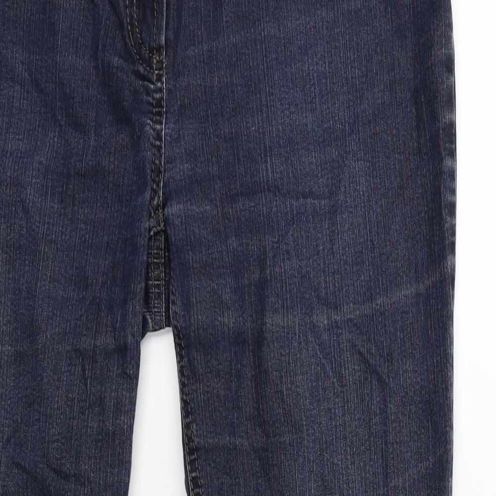 Gerry Weber Womens Blue  Denim Straight Jeans Size 32 in L26 in