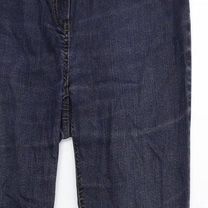 Gerry Weber Womens Blue  Denim Straight Jeans Size 32 in L26 in