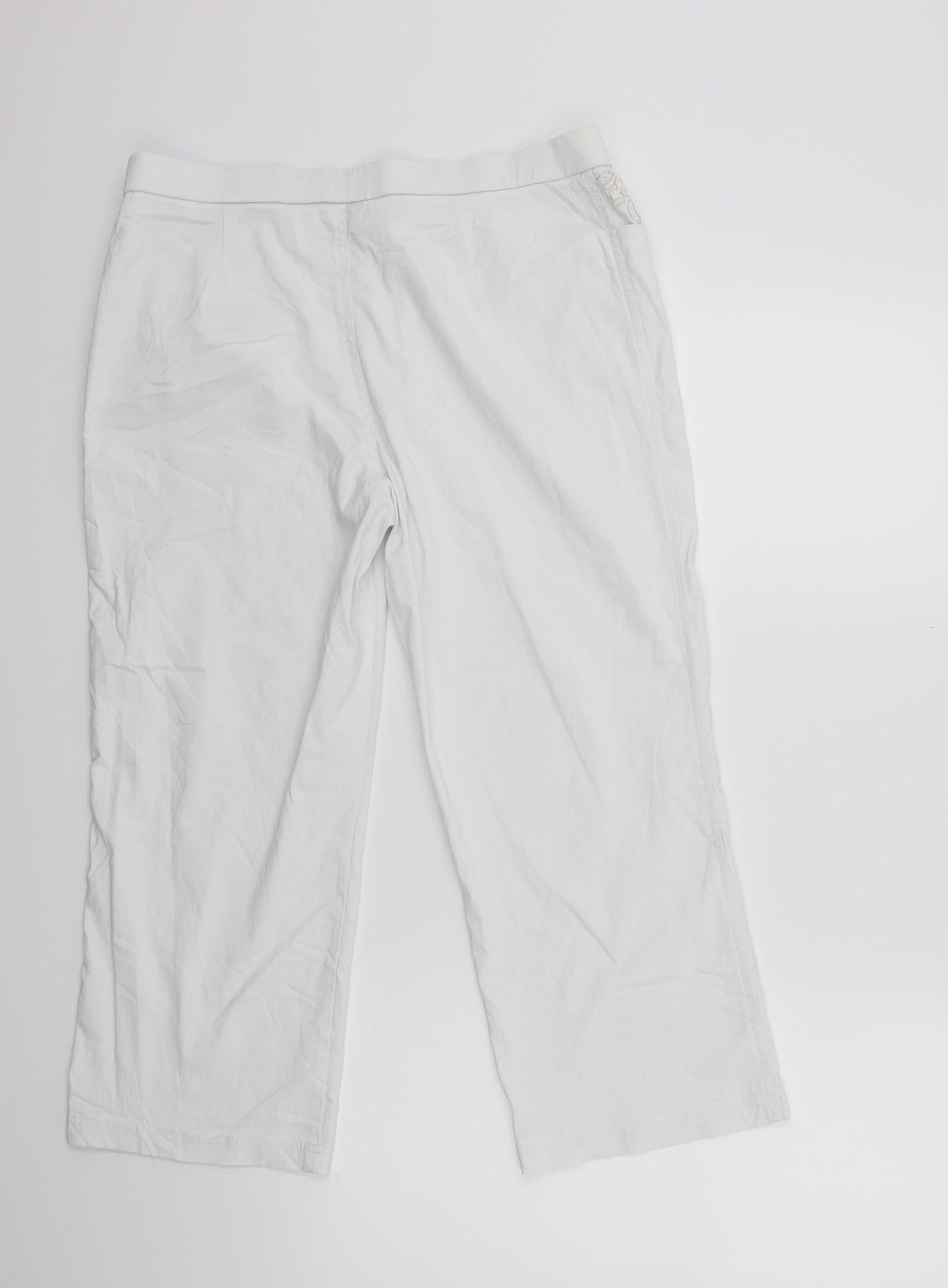 chess studio Womens White   Cargo Trousers Size 32 in L23 in