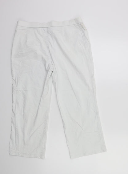 chess studio Womens White   Cargo Trousers Size 32 in L23 in