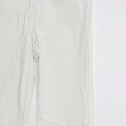 Denim & Co. Womens White  Denim Skinny Jeans Size 8 L29 in