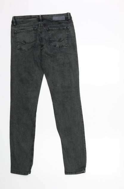 EDC Womens Green  Denim Skinny Jeans Size 28 in L30 in
