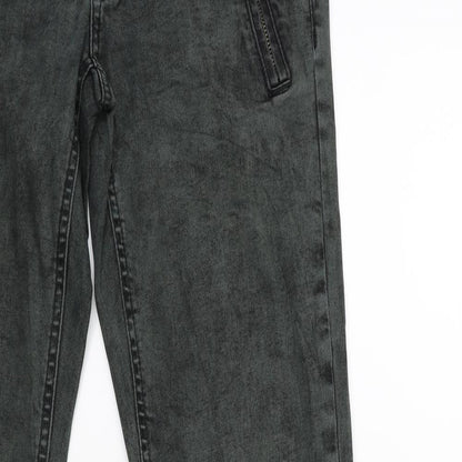 EDC Womens Green  Denim Skinny Jeans Size 28 in L30 in