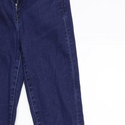 Womens UK Size 28 in Preworn Regular Fit Skinny Blue Jeans