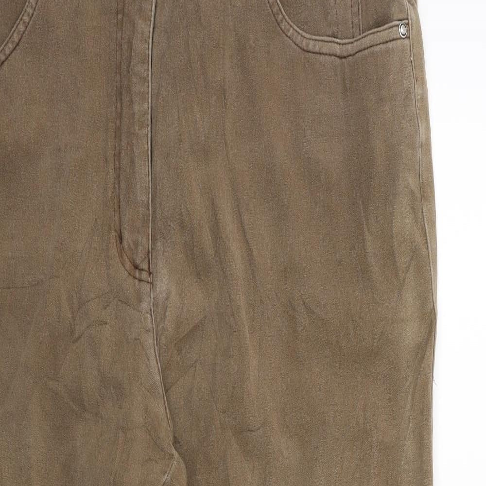Toni Dress Womens Brown  Denim Straight Jeans Size 36 in L23 in