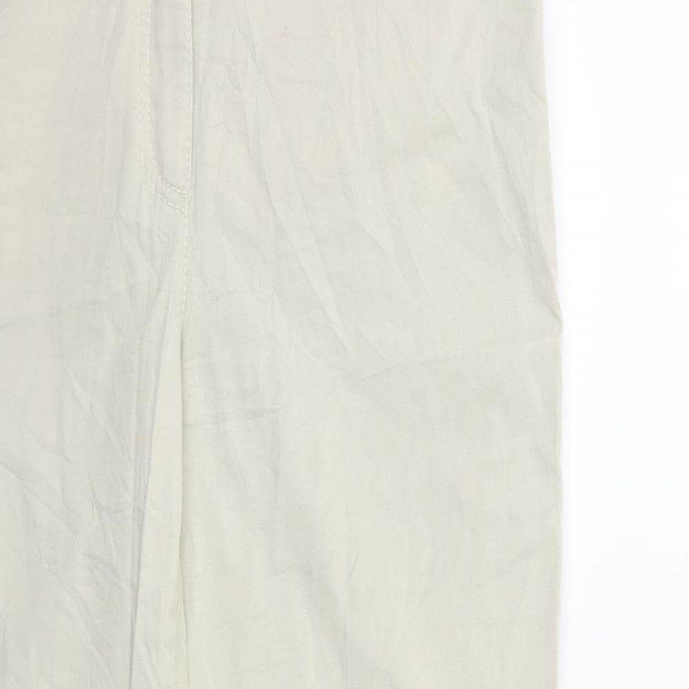 Gerry Weber Womens Beige   Trousers  Size 30 in L26 in