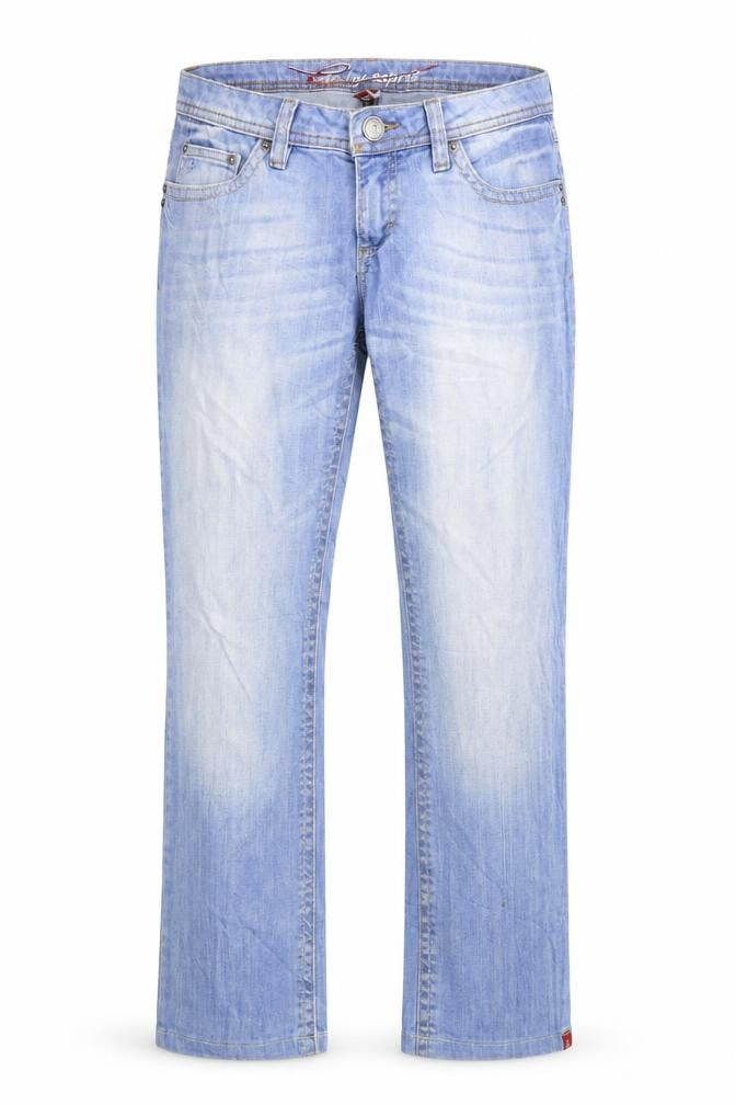 Womens UK Size 32 in EDC Regular Fit Straight Blue Jeans