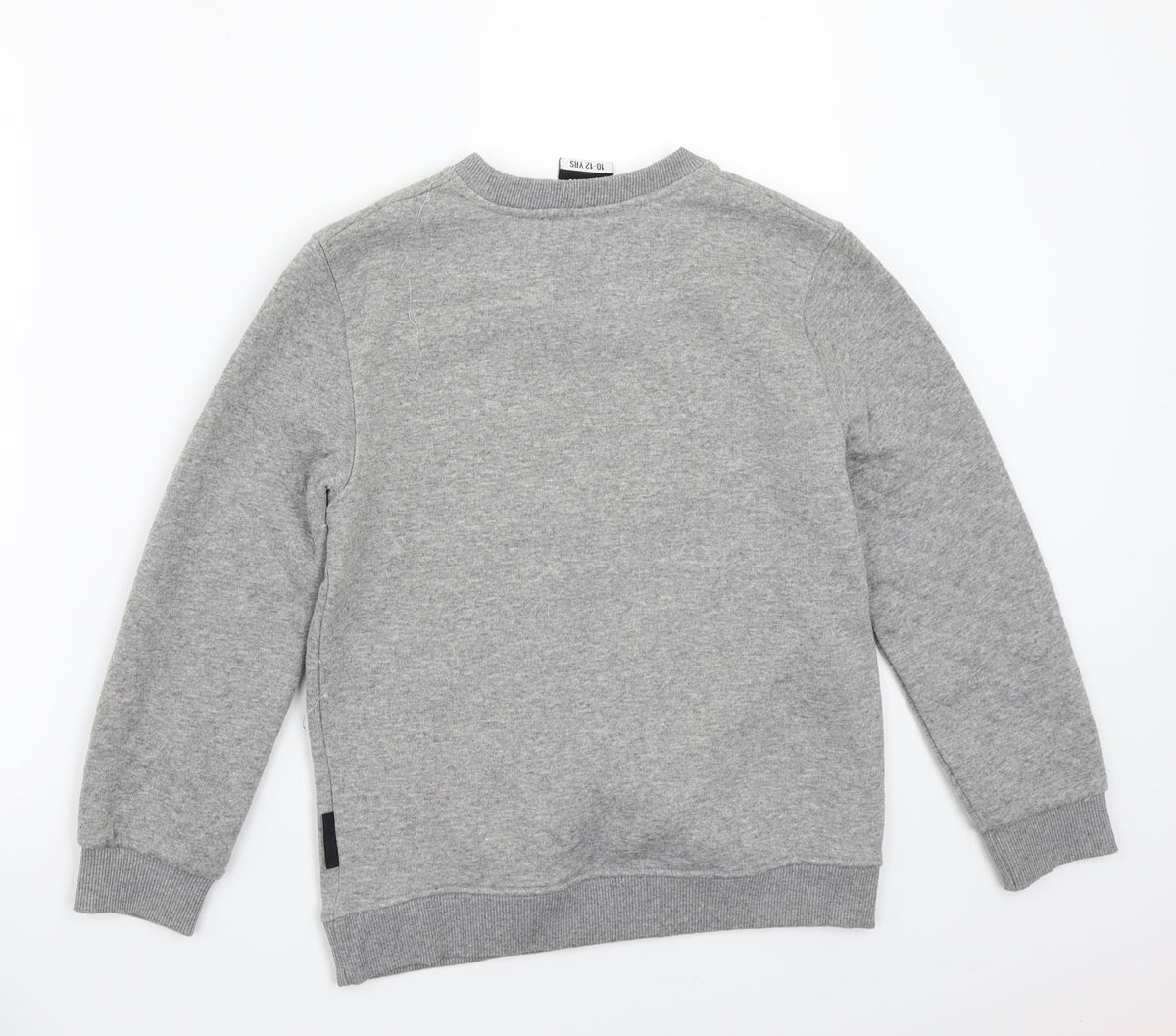 BCK & HRSY Boys Grey   Pullover Jumper Size 11-12 Years