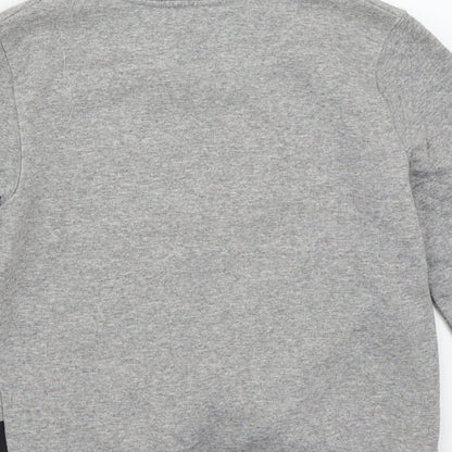 BCK & HRSY Boys Grey   Pullover Jumper Size 11-12 Years