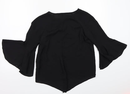Primark Womens Black   Basic Blouse Size 10
