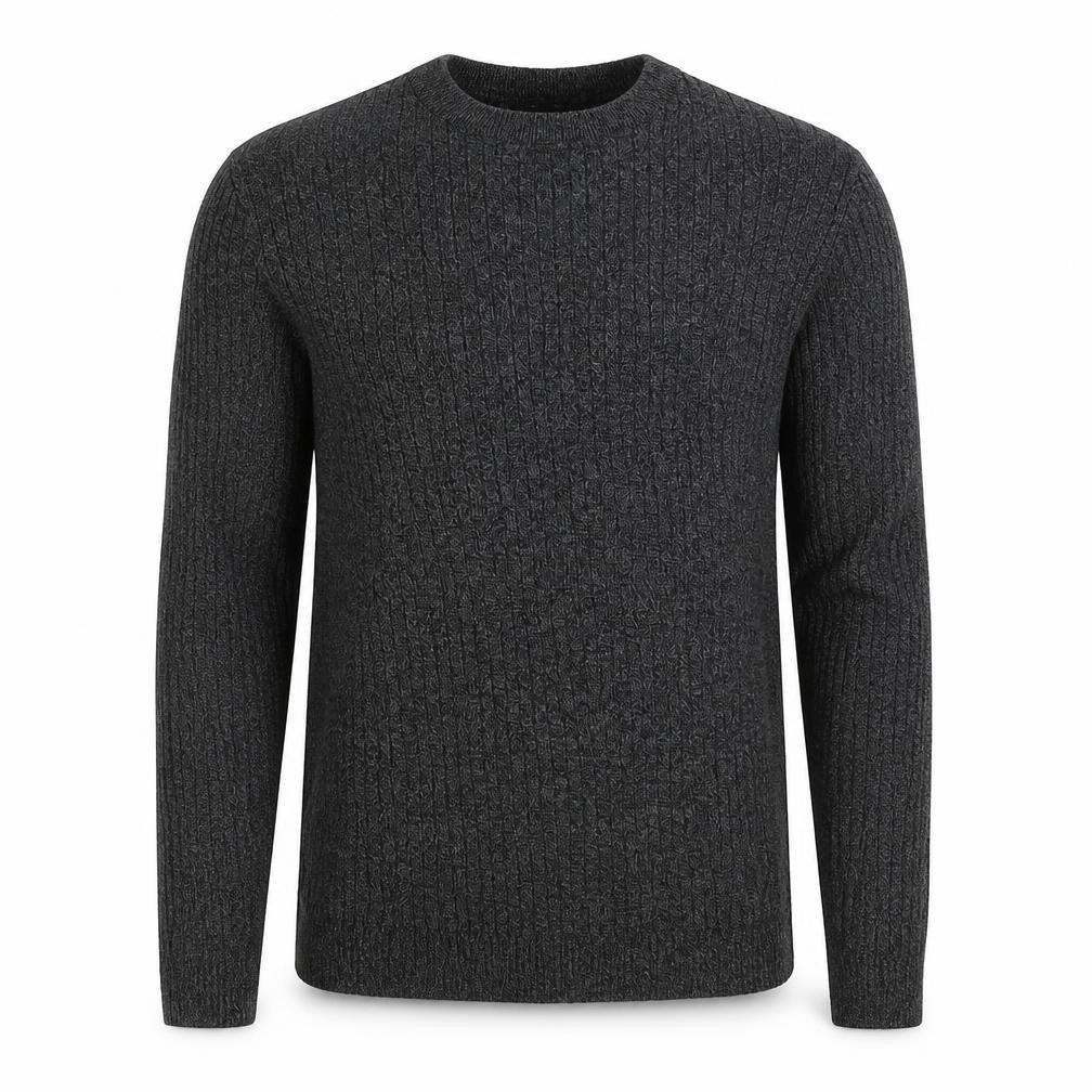 Mens UK Size M River Island Grey Pullover Jumper