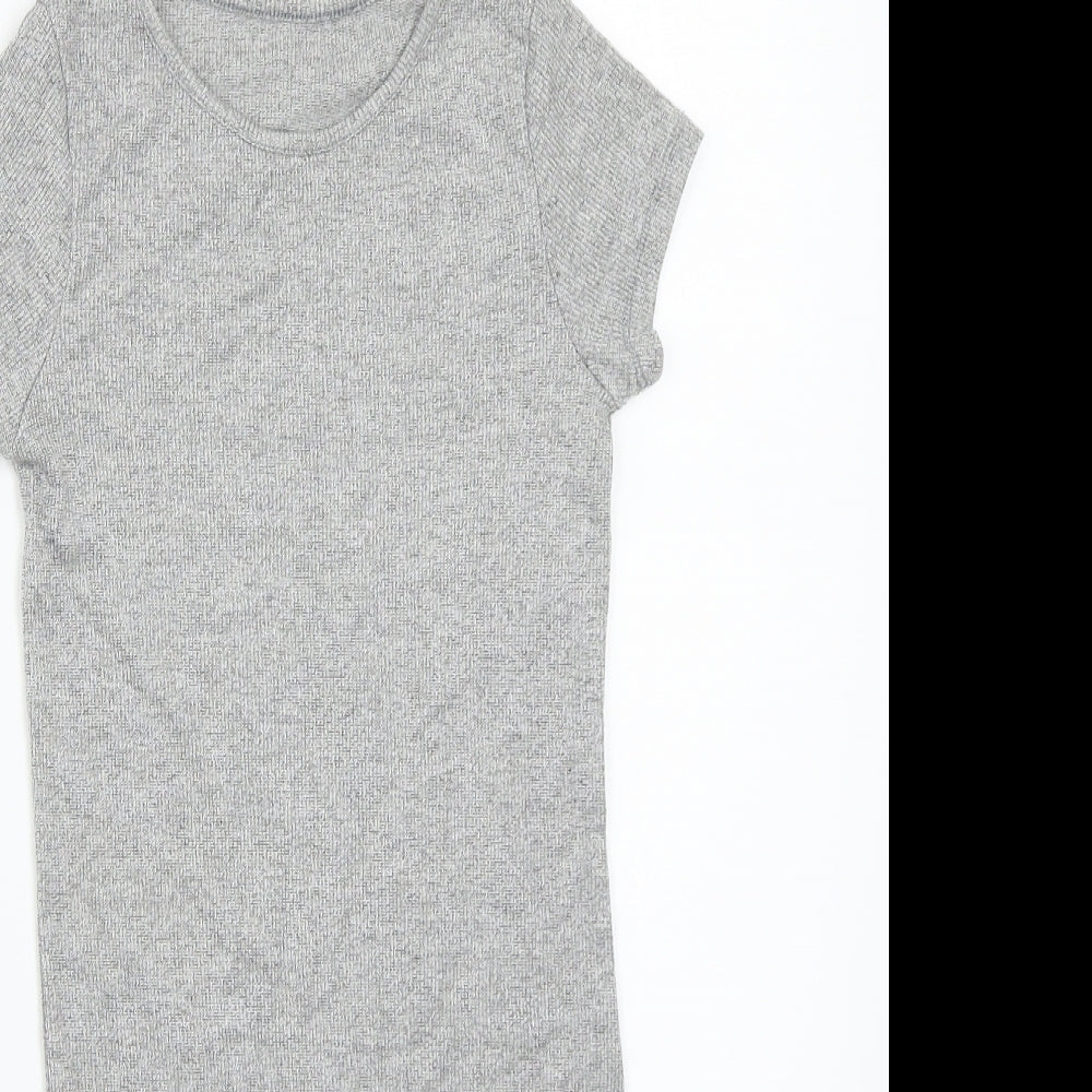 Nutmeg Girls Grey   A-Line  Size 7-8 Years