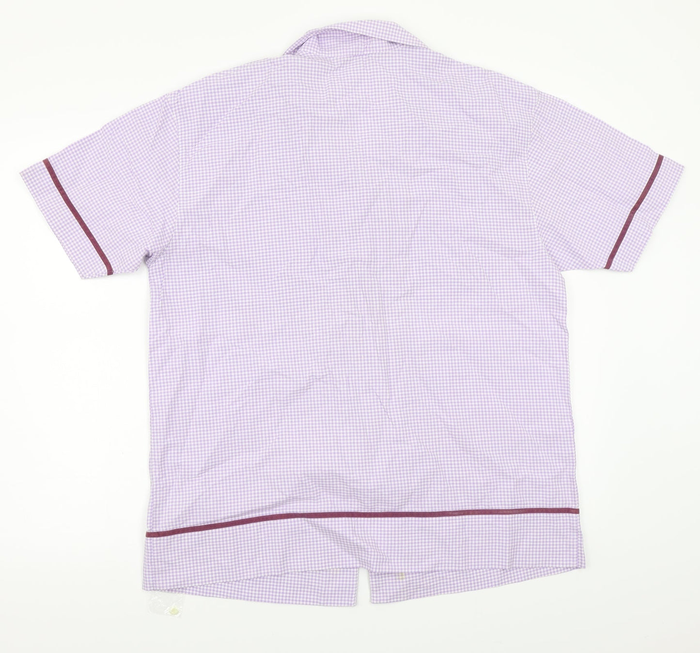 Womens UK Size L Jeff&Co Purple Basic Button-Up