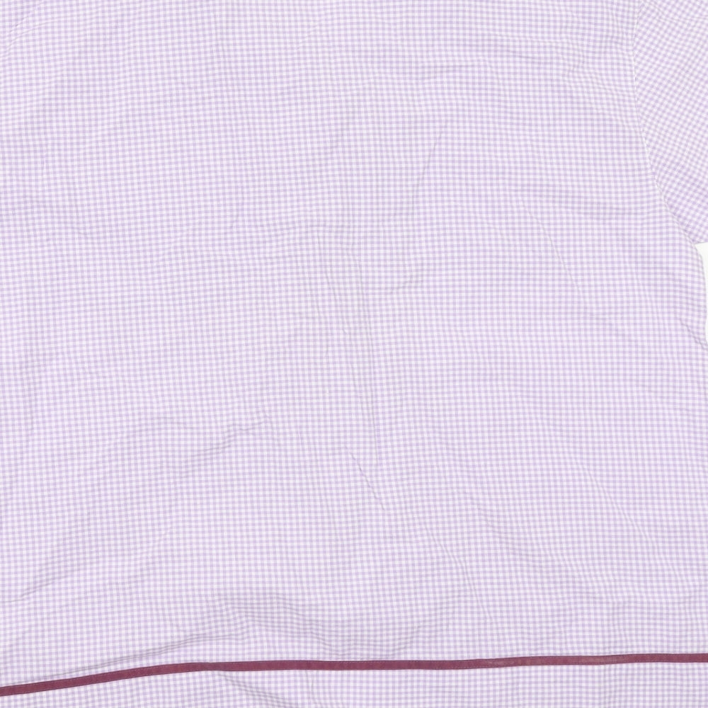 Womens UK Size L Jeff&Co Purple Basic Button-Up