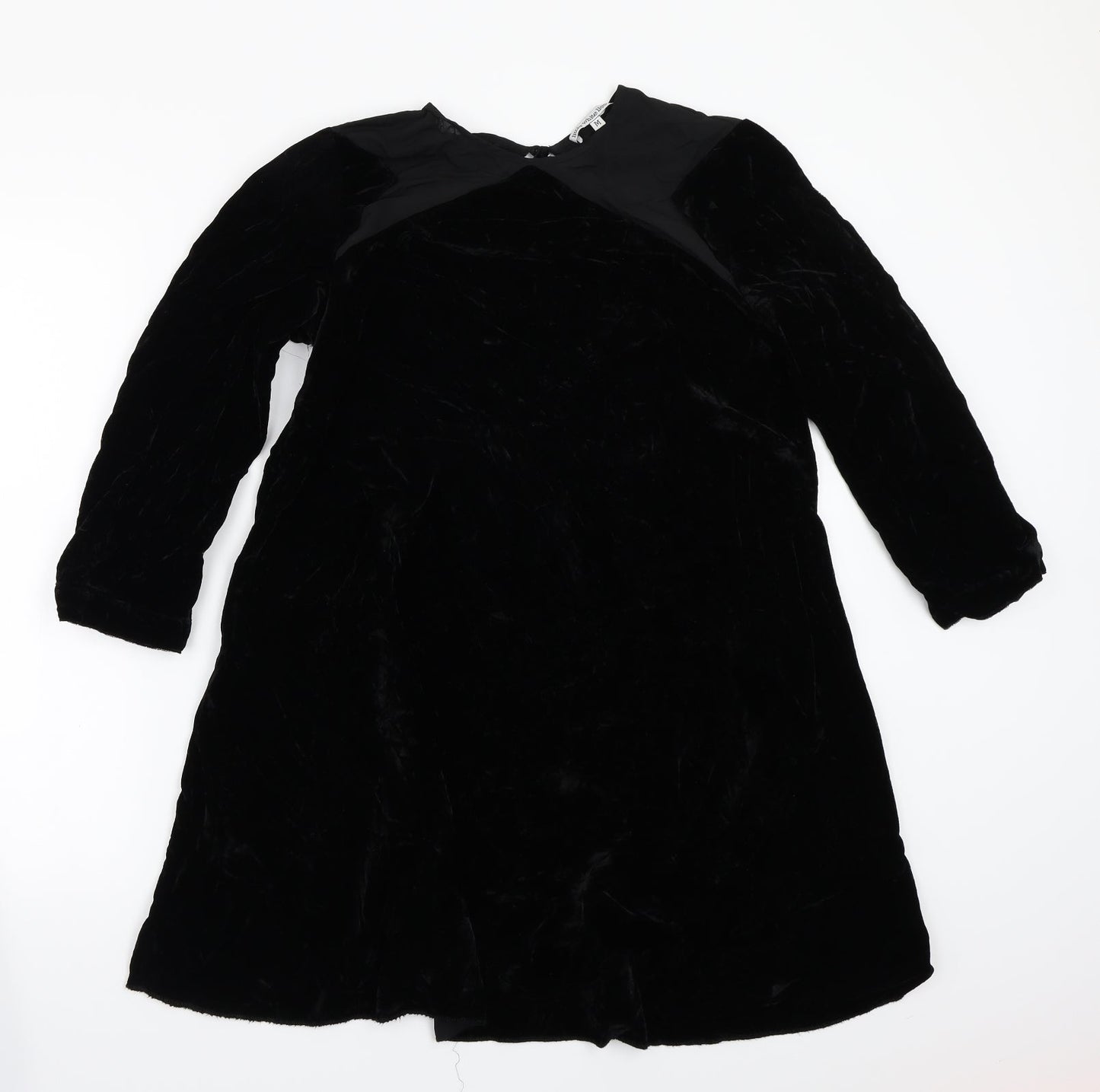 Little White les  Womens Black   A-Line  Size M