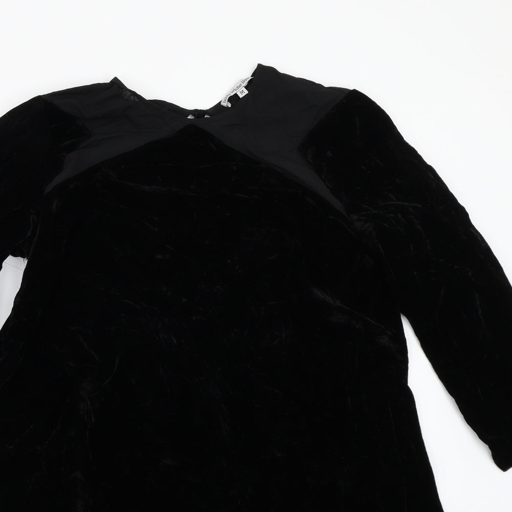 Little White les  Womens Black   A-Line  Size M